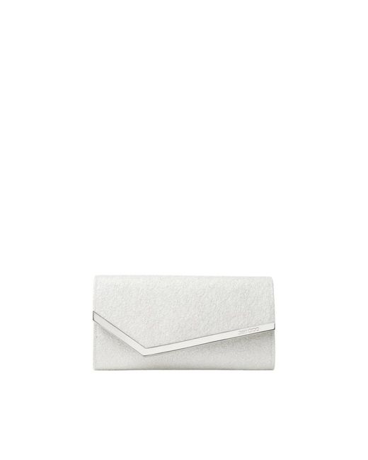 Jimmy Choo White Clutches