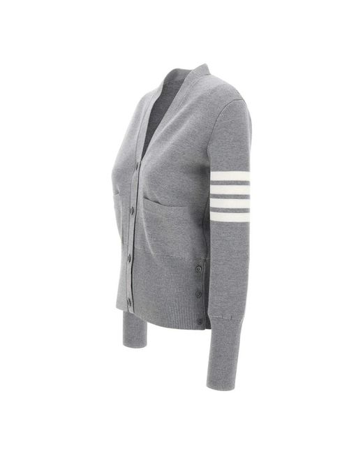 Thom Browne Gray Cardigans