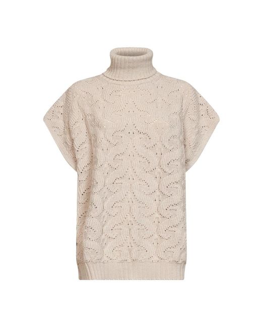 Etro Natural Turtlenecks