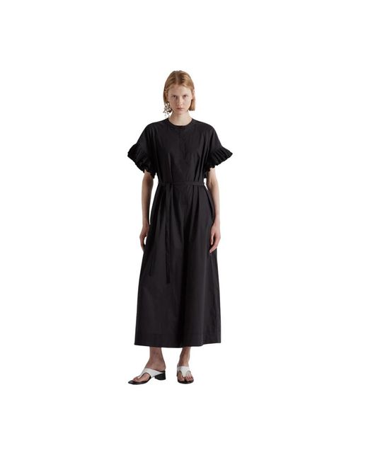 MEIMEIJ Black Midi Dresses