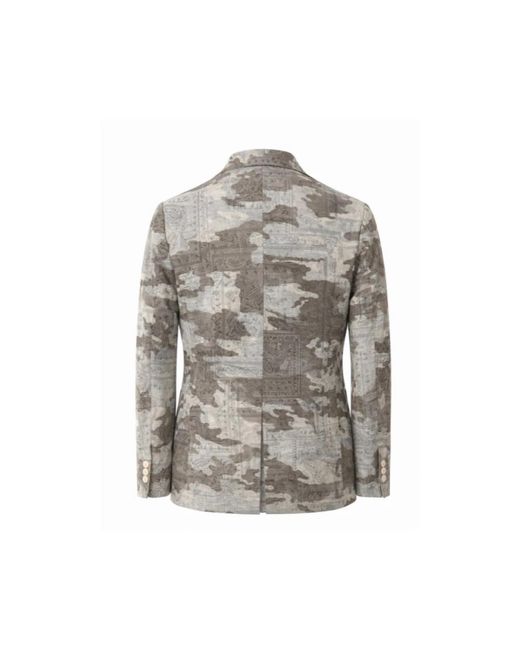 Blazers Bob de hombre de color Gray