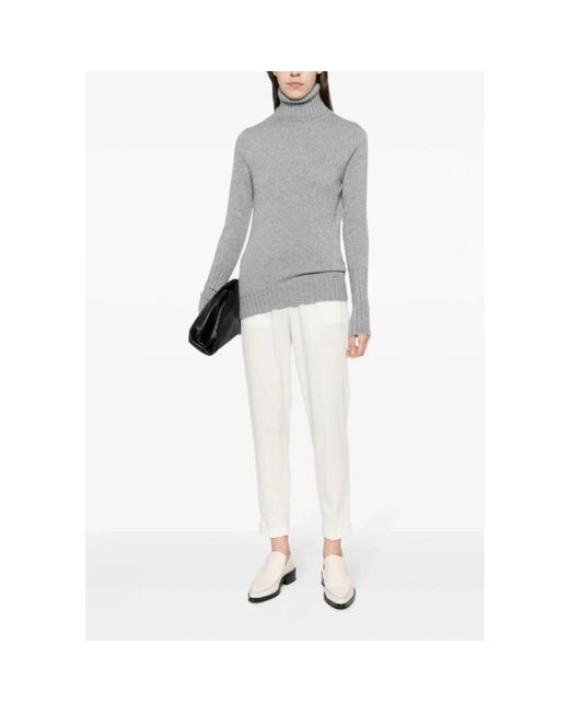 Kiton Gray Turtlenecks