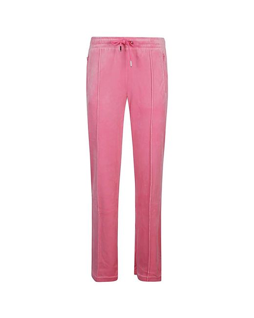 Juicy Couture Pink Straight Trousers