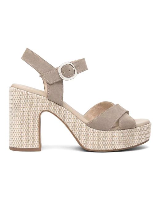 Nero Giardini White High Heel Sandals