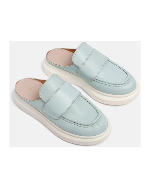 Mules L37 en coloris Blue