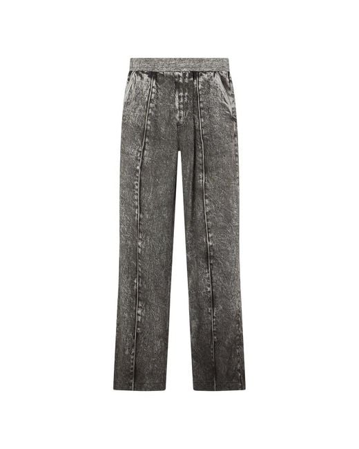 DIESEL Gray Straight Jeans for men