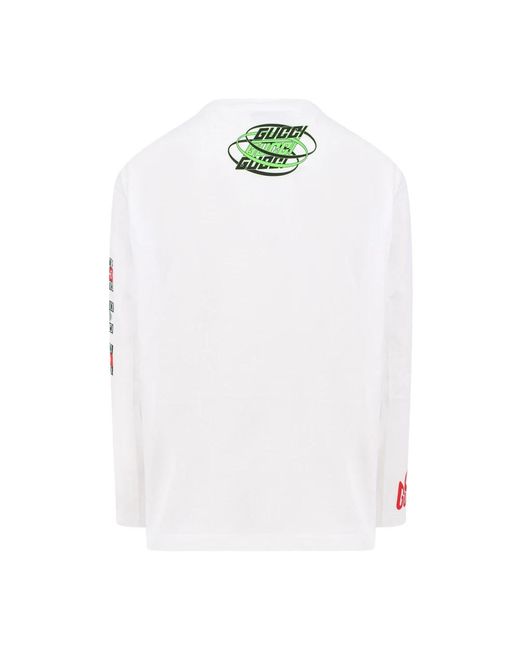 Gucci Long Sleeve Tops in het White voor heren