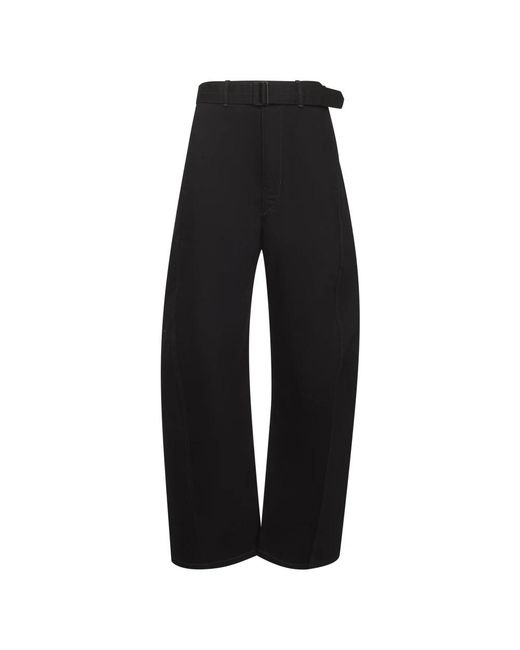 Lemaire Black Straight Trousers