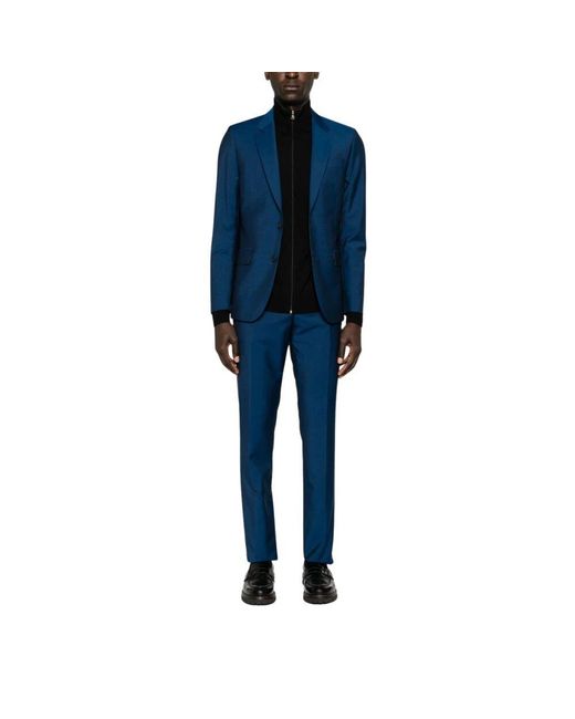 Paul Smith Blue Single Breasted Suits for men