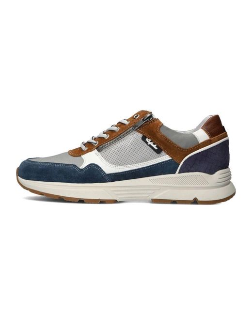 Australian Graue Low-Top-Sneakers Connery in Blue für Herren