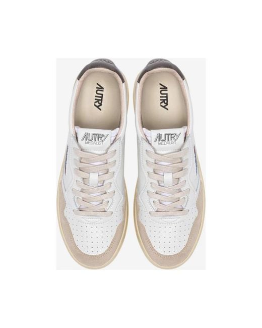 Autry White Sneakers for men