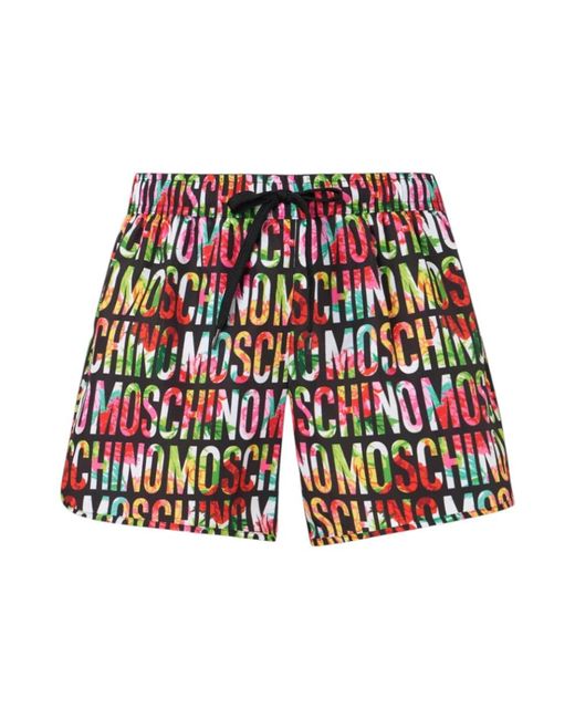 Moschino Beachwear in het Red voor heren