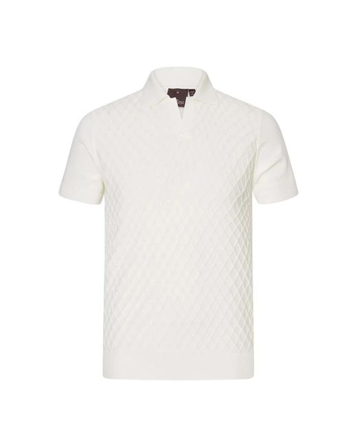 Oscar Jacobson White Polo Shirts for men
