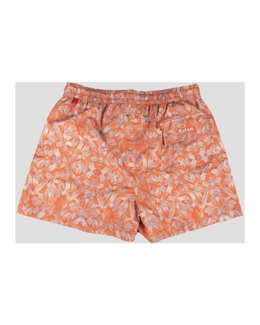 Beachwear Kiton de hombre de color Red