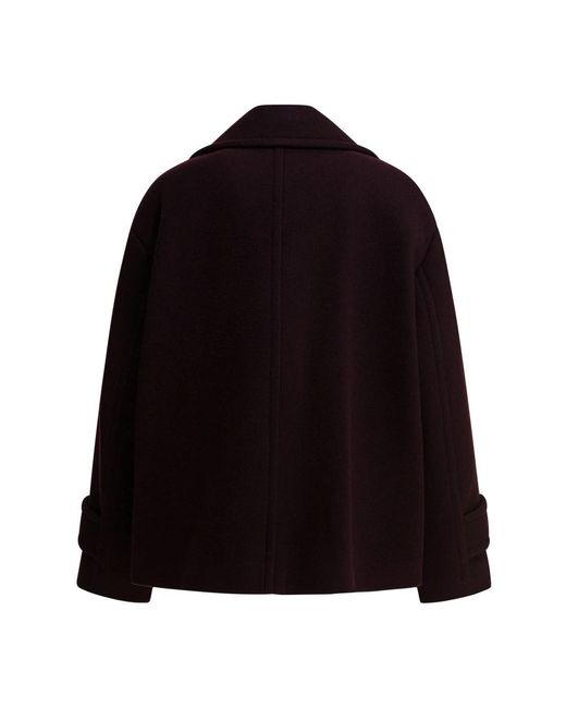 Chloé Black Double-Breasted Coats