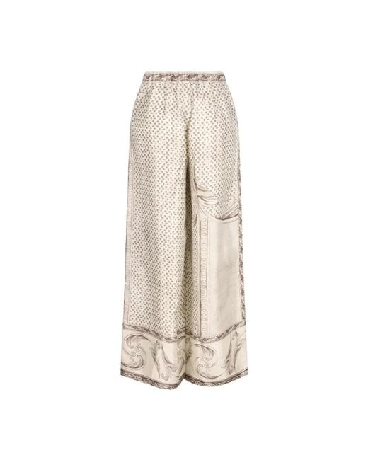 Max Mara Natural Wide Trousers