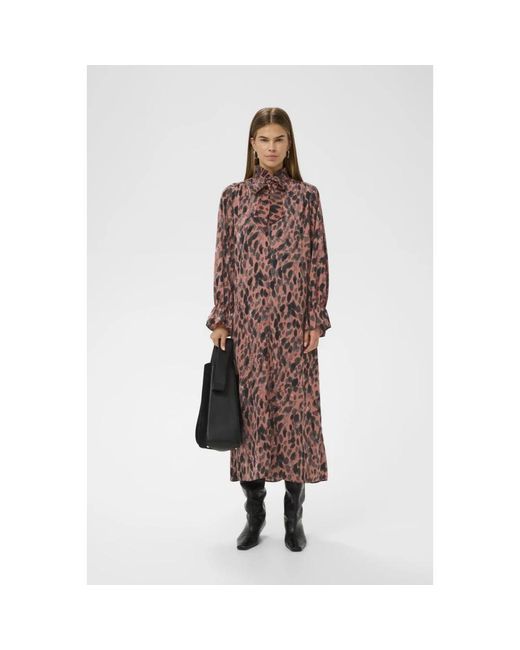 Inwear Maxi Jurk in het Brown