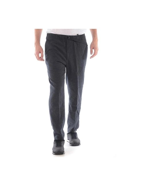 Daniele Alessandrini Gray Straight Trousers for men