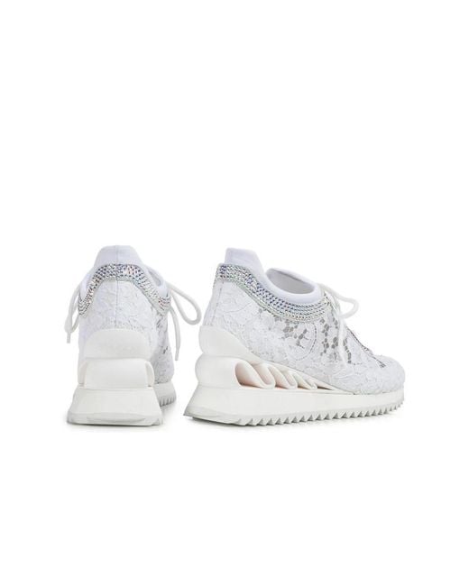 Le Silla White Sneakers