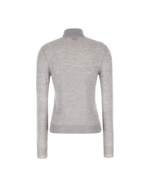 Saint Laurent Gray Turtlenecks