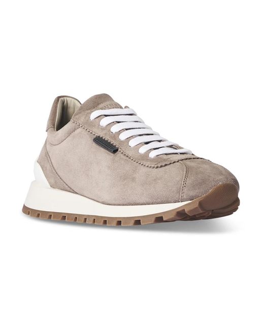 Brunello Cucinelli Gray Sneakers