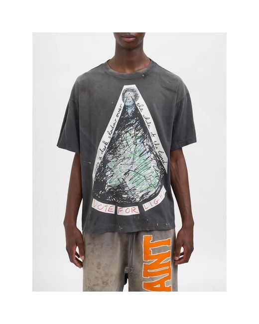 SAINT Mxxxxxx Gray T-Shirts for men