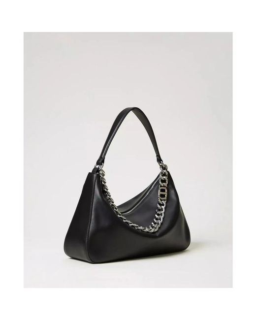Twinset Black Shoulder Bags