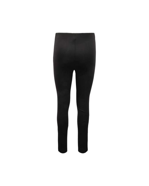 Calvin Klein Stretch Wollen Broek in het Black