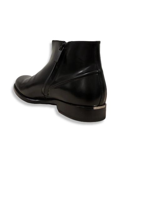 KENZO Black Ankle Boots for men