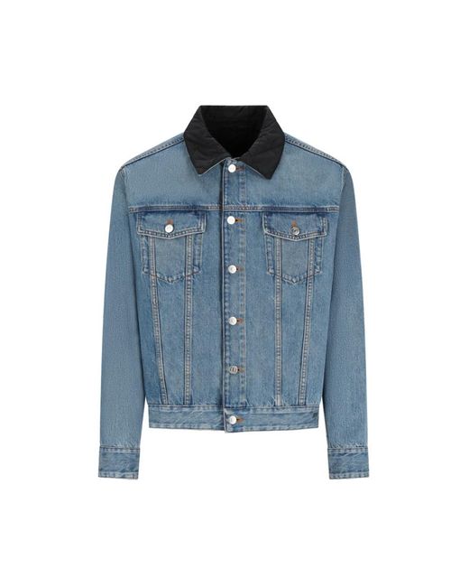 Dior Blue Denim Jackets for men