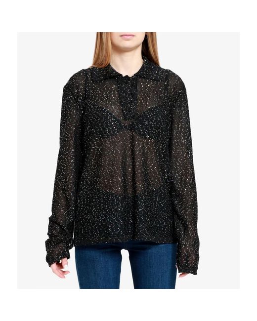 Blouses MSGM en coloris Black