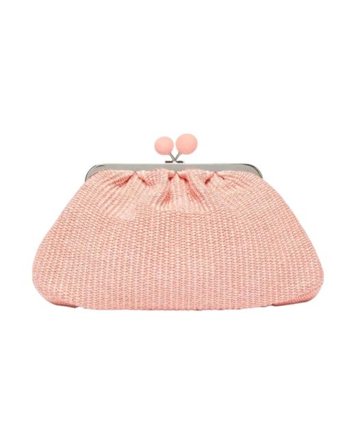 Weekend by Maxmara Clutches in het Pink