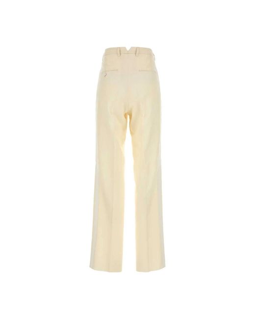 Maison Margiela Natural Straight Trousers