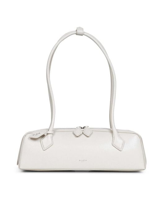 Alaïa White Shoulder Bags