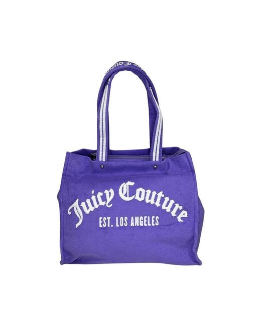 Juicy Couture Purple Tote Bags