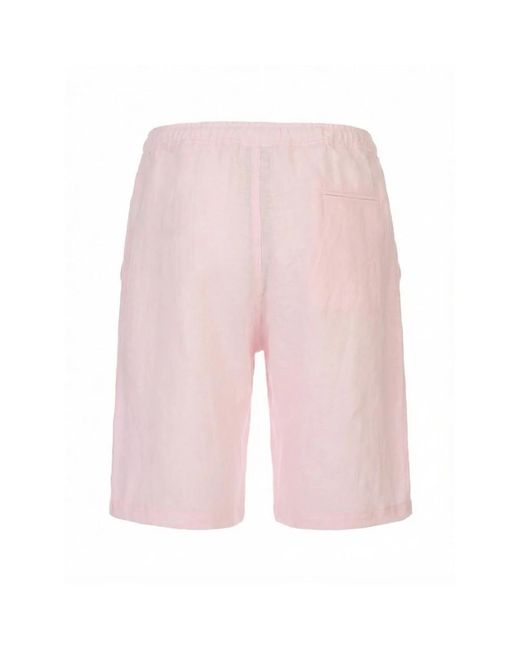 Kiton Pink Casual Shorts for men