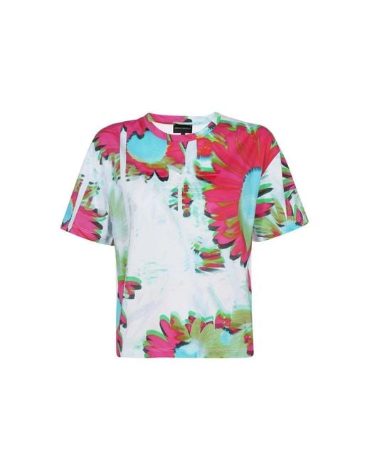 T-Shirts di Emporio Armani in Blue