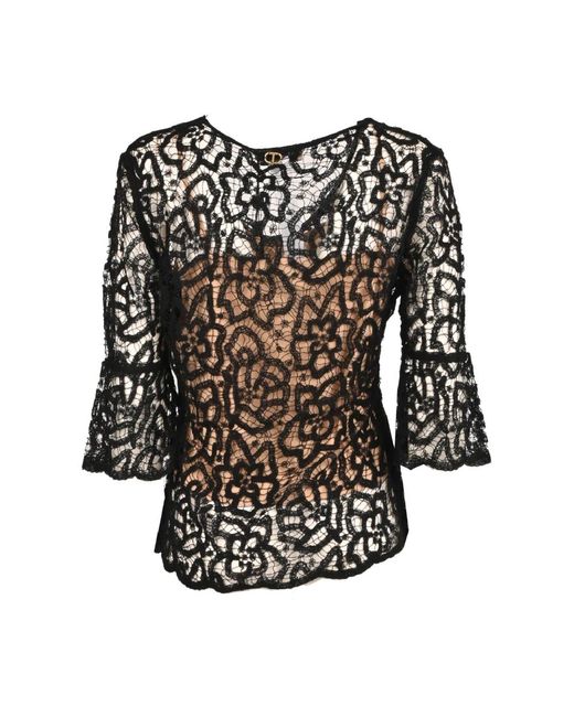 Twinset Black Blouses