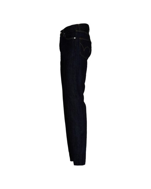 Edwin Blue Straight Jeans for men