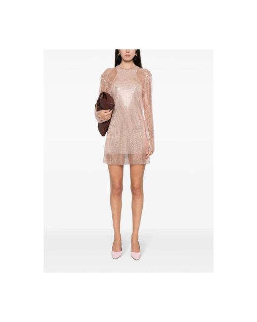 Philosophy Di Lorenzo Serafini Natural Short Dresses