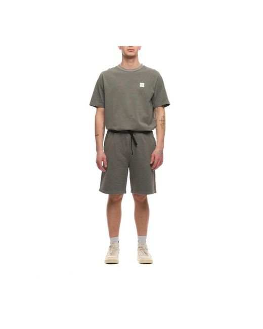 OUTHERE Gray Casual Shorts for men