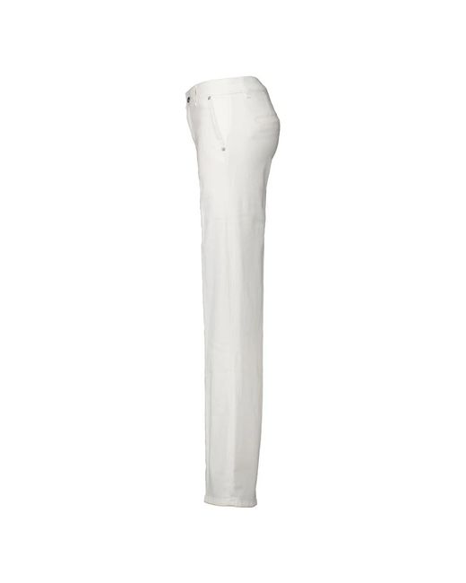Lois White Wide Jeans