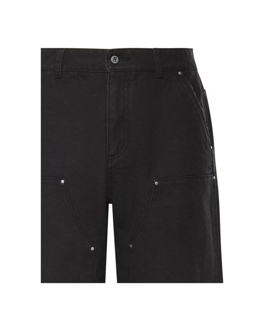 Straight Jeans Represent de hombre de color Black