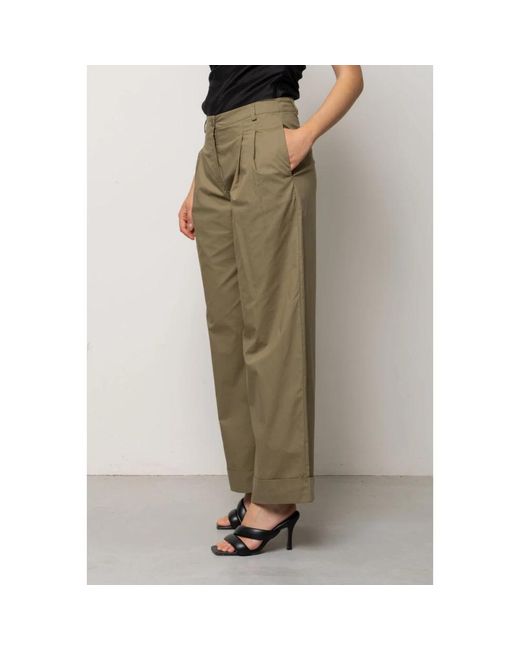 Kaos Samurai Wide Pants in het Green