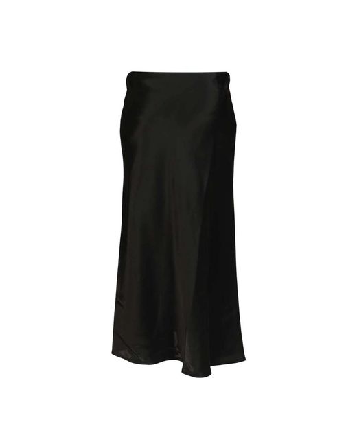 Khaite Black Midi Skirts