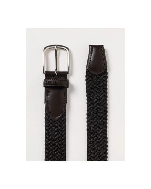 Belts di Brooksfield in Black da Uomo