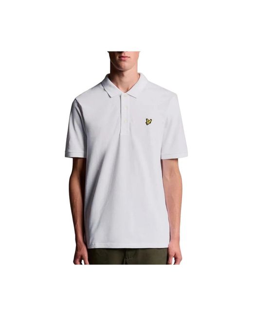 Lyle & Scott Polo in het Gray voor heren