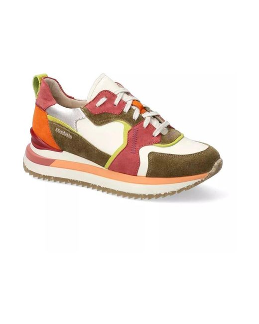 Sneaker ergonomico di Mephisto in Pink