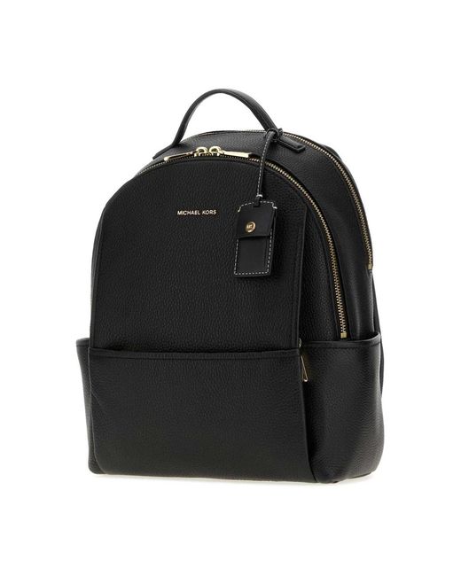 Michael Kors Black Sable Rucksack