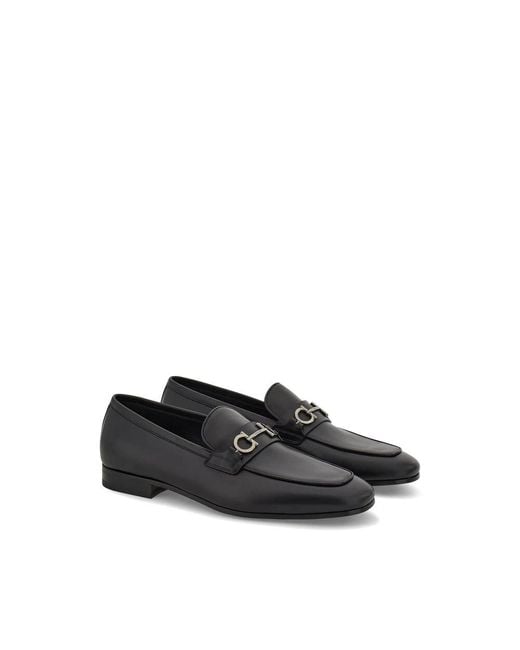 Ferragamo Black Shoes for men